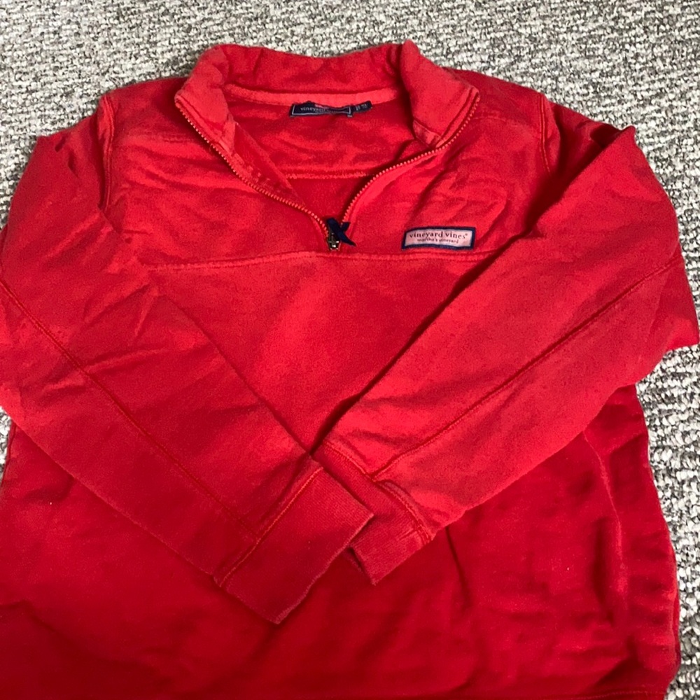 Vineyard vines cotton pull over
